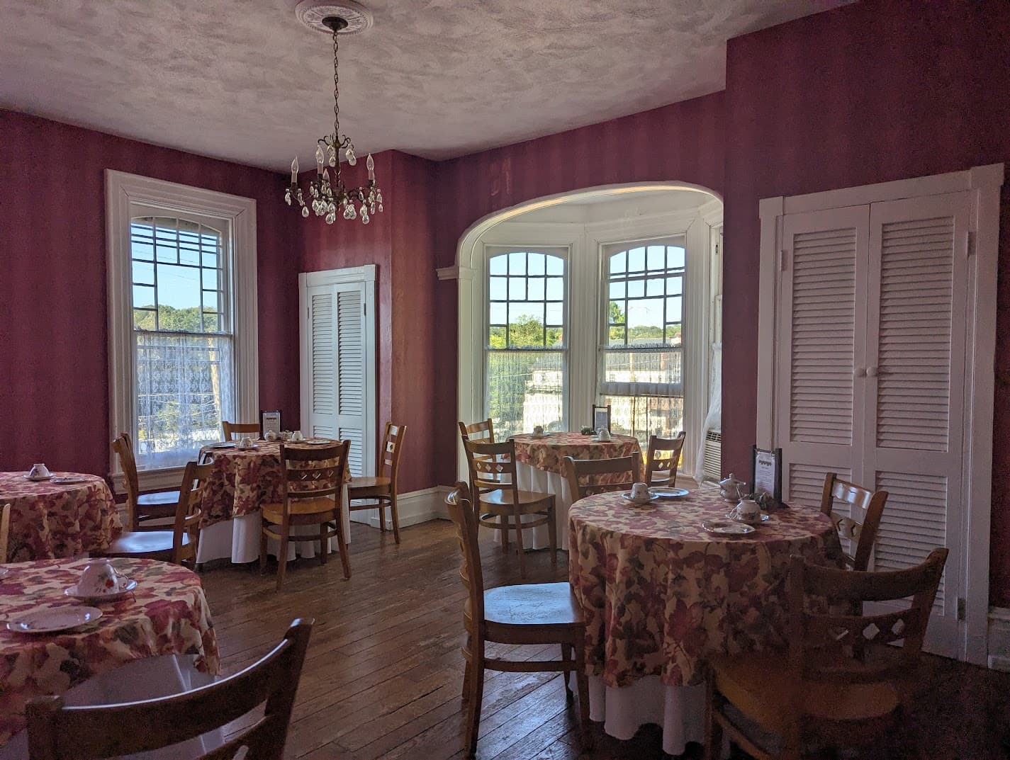 Elegant Tea Room Interior