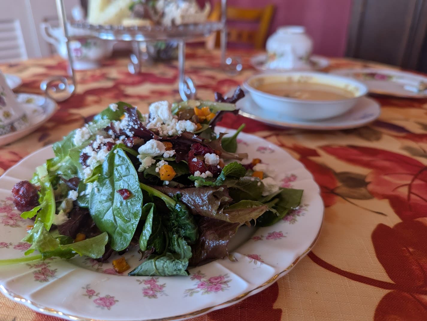 English China Tea Service at The Tea Trolley