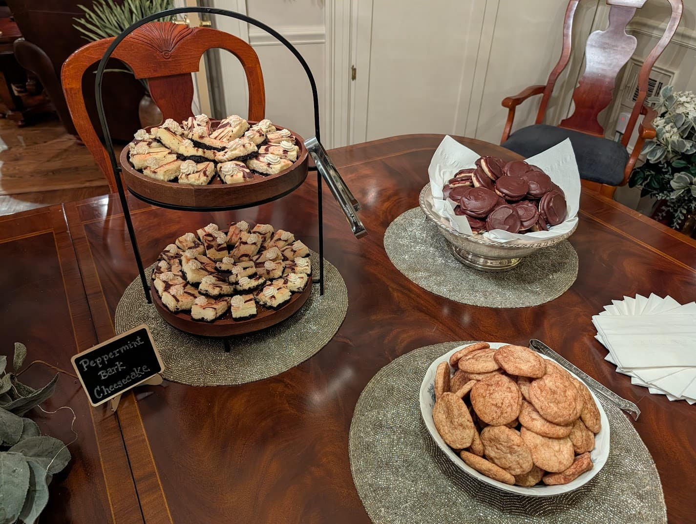 Elegant dessert selection