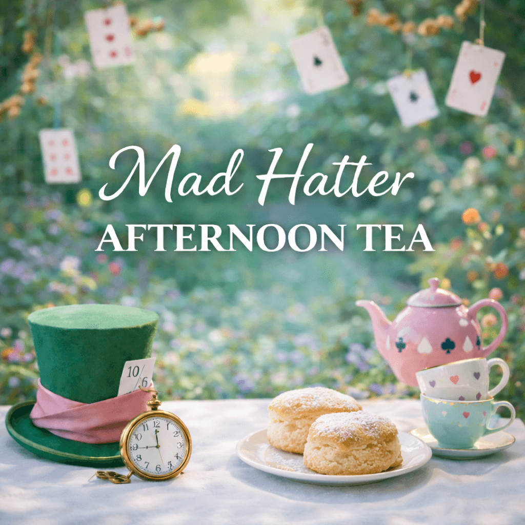 Mad Hatter Tea at The Tea Trolley in Delta, PA